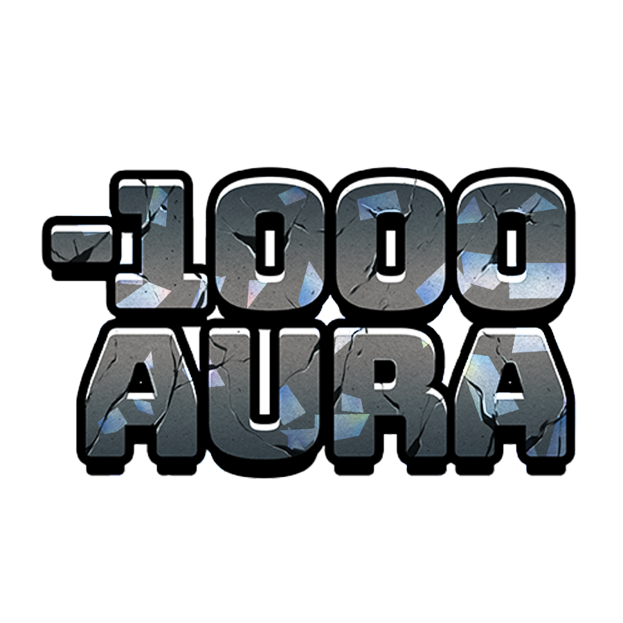 Naklejka -1000 AURA