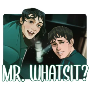 Naklejka Mr.Whatsit?