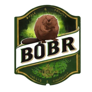Naklejka Bóbr