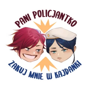 Naklejka Pani Policjantko