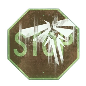 Naklejka Świetlik Stop