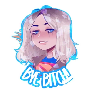 Naklejka Supergirl