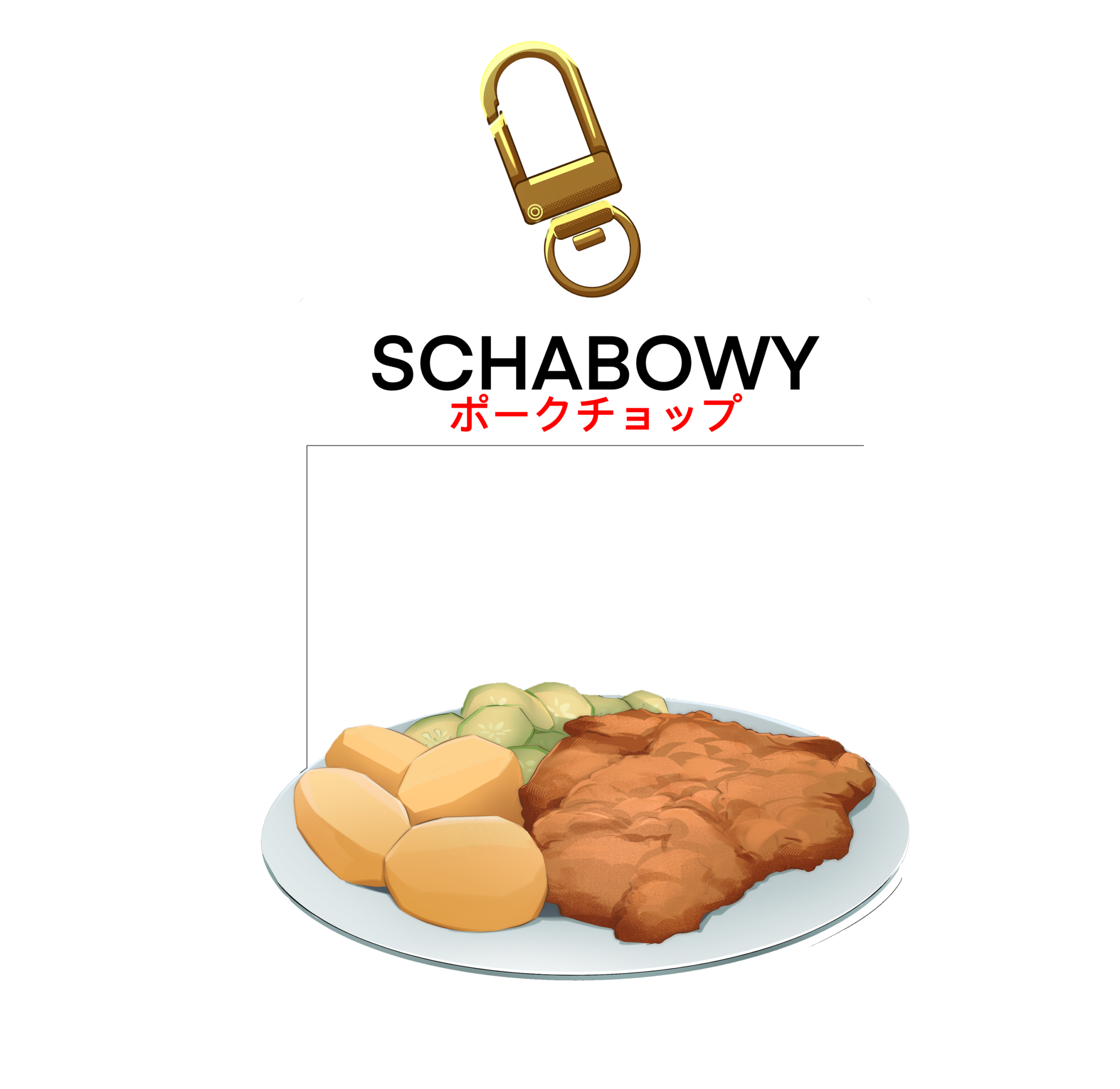 Brelok Schabowy