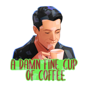 Naklejka Agent Cooper