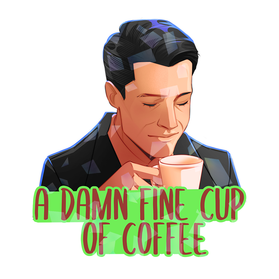 Naklejka Agent Cooper