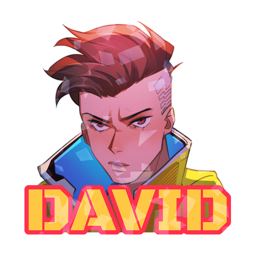 Naklejka David