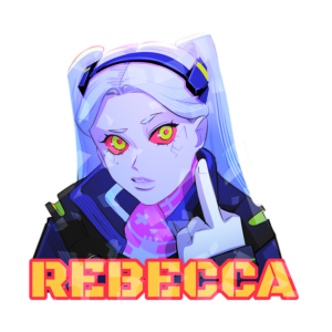 Naklejka Rebecca
