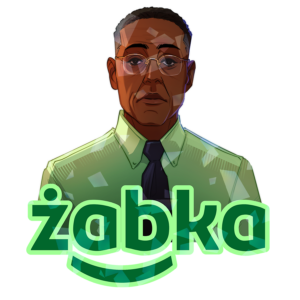 Naklejka Gus Fring (Żabka)
