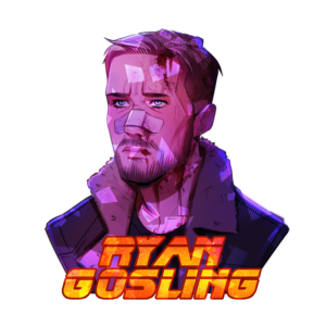Naklejka holograficzna Blade Runner